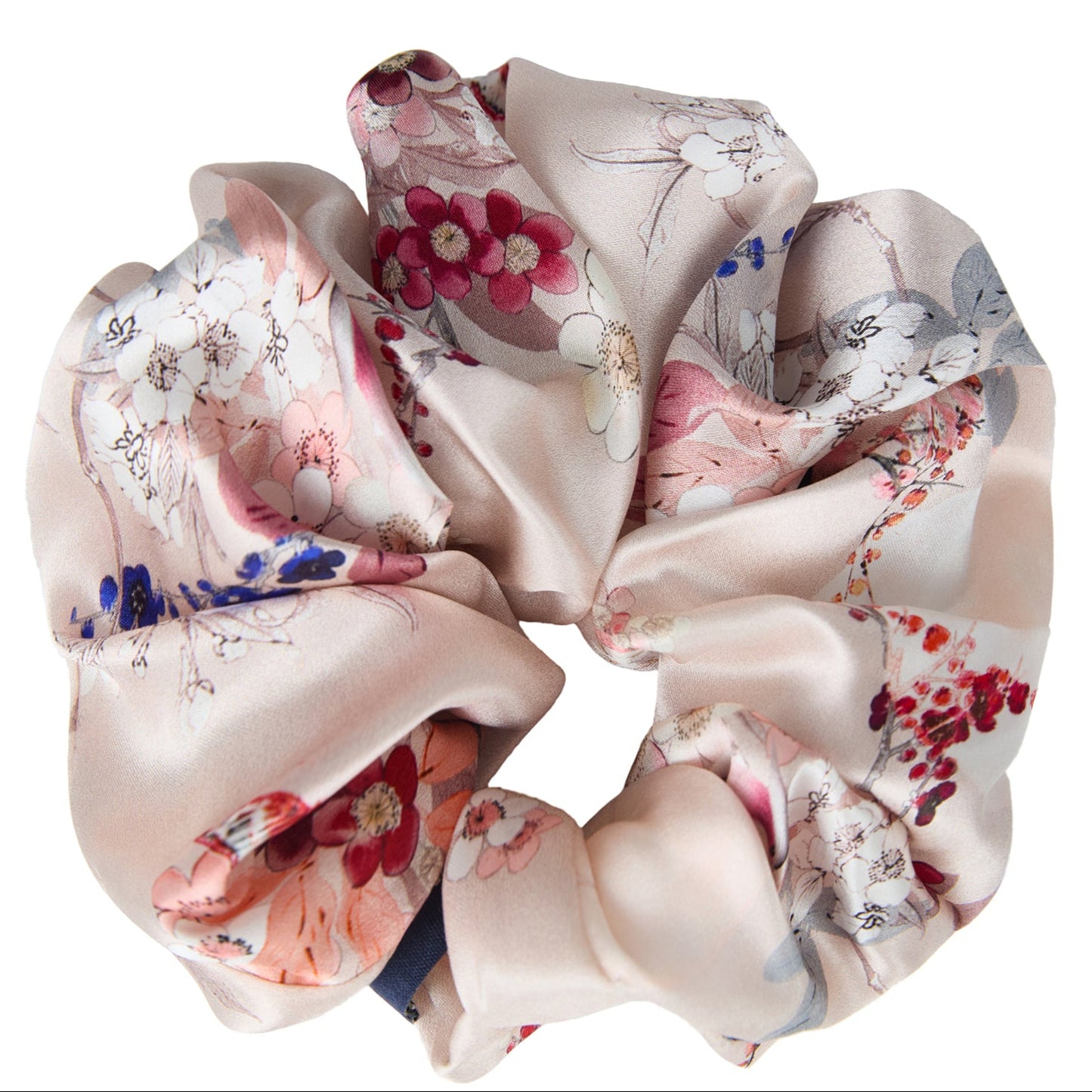 Silk Scrunchie – Pink Oversize | Blossom