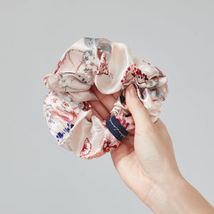 Silk Scrunchie – Pink Oversize | Blossom