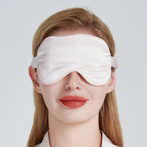 Silk Eye Mask Gift Box Pink