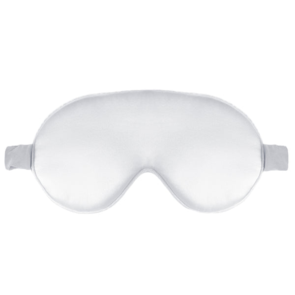 Silk Sleep Mask Bridal White