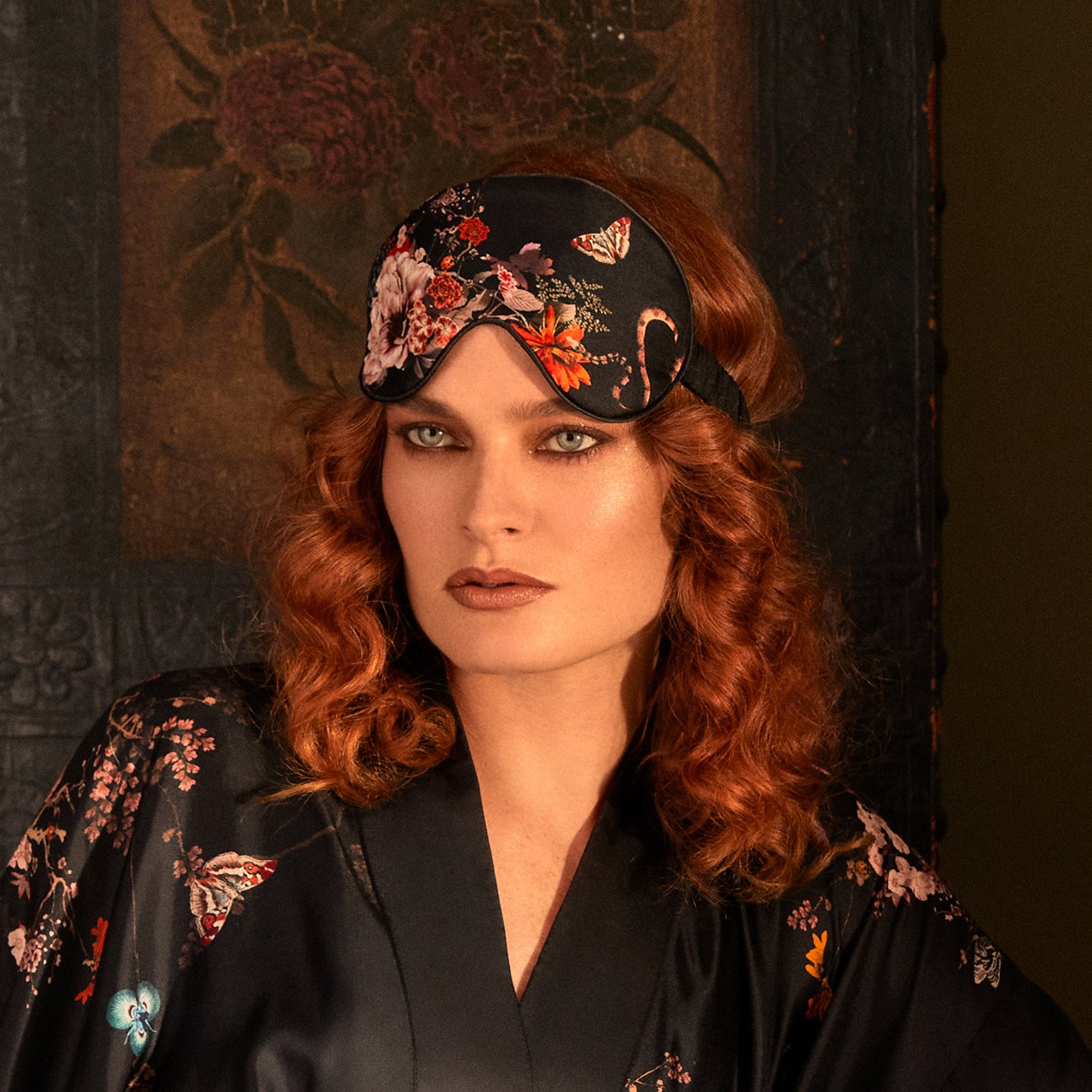 Silk Eye Mask | Black