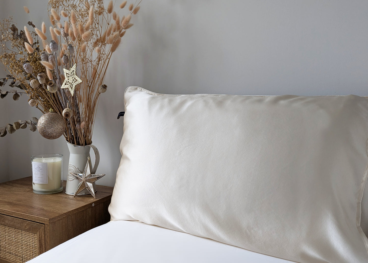 Silk Pillowcase Ivory