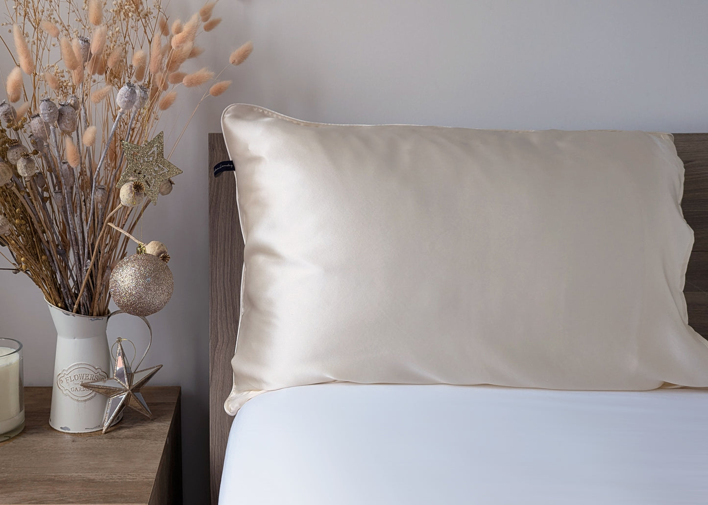 Silk Pillowcase Ivory