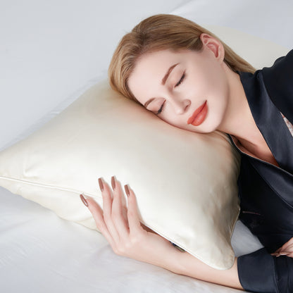 Mulberry Silk Pillowcase | Cream