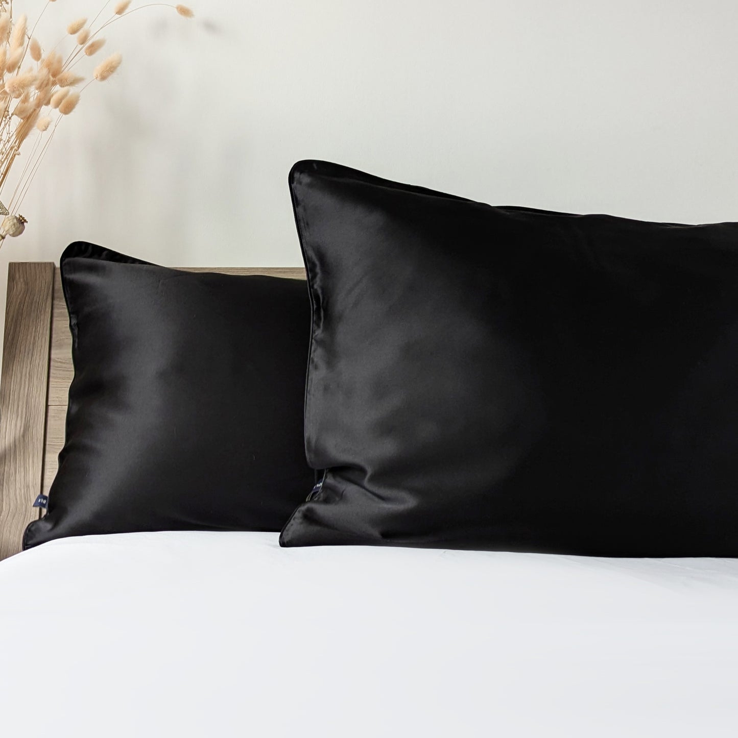 Silk Pillowcase Gift Box Black