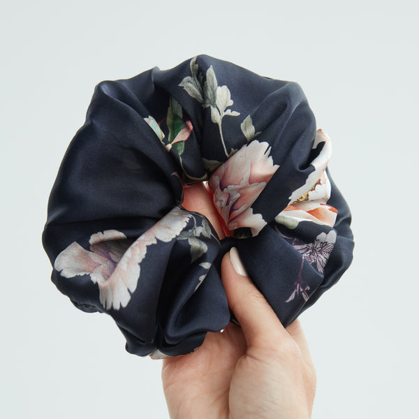 Hair Scrunchie Gift Box | Skinny Pink, Cream, Black | Maxi Fleur Japonaise
