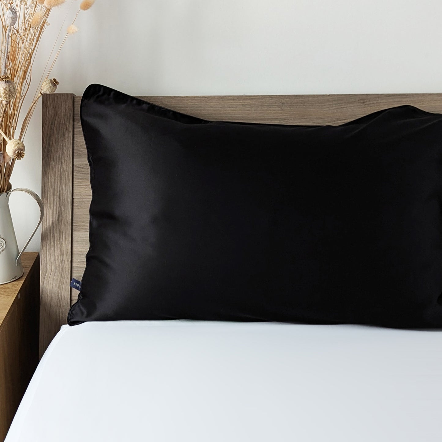 Silk Pillowcase Gift Box Black