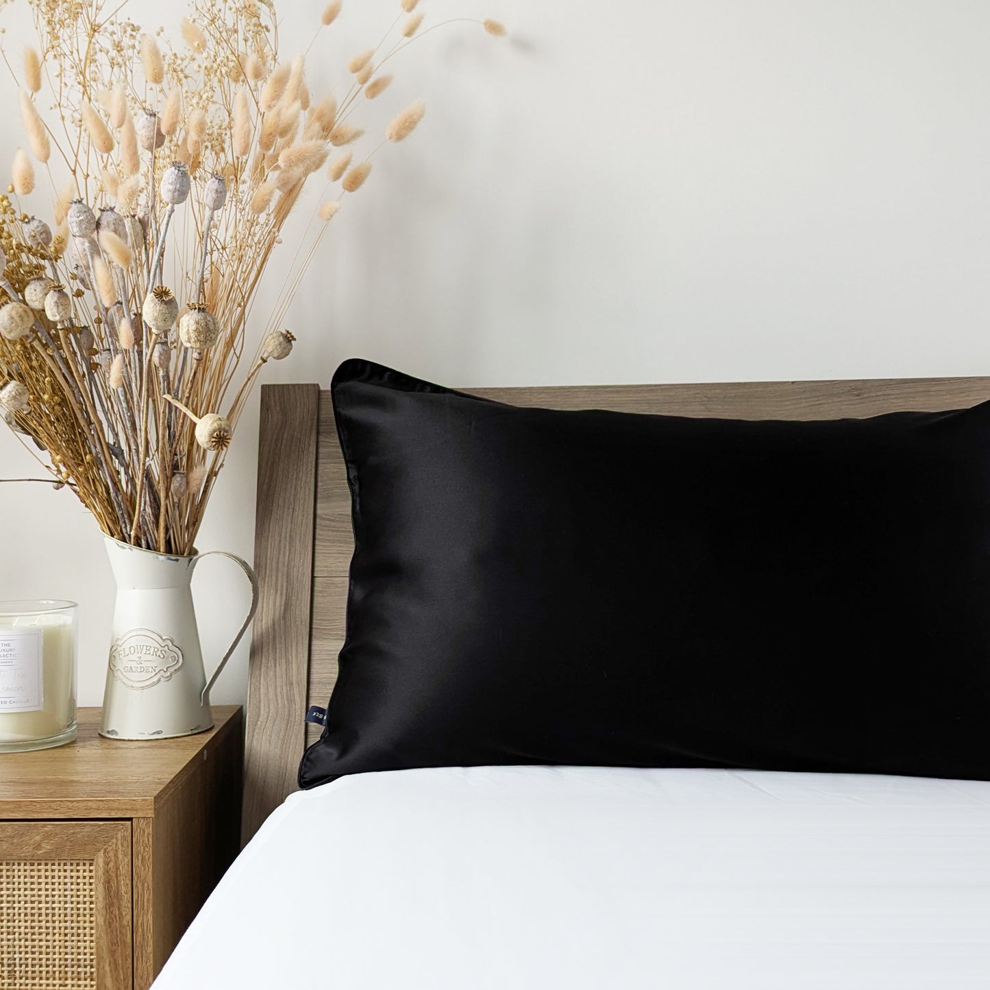 Silk Pillowcase Black