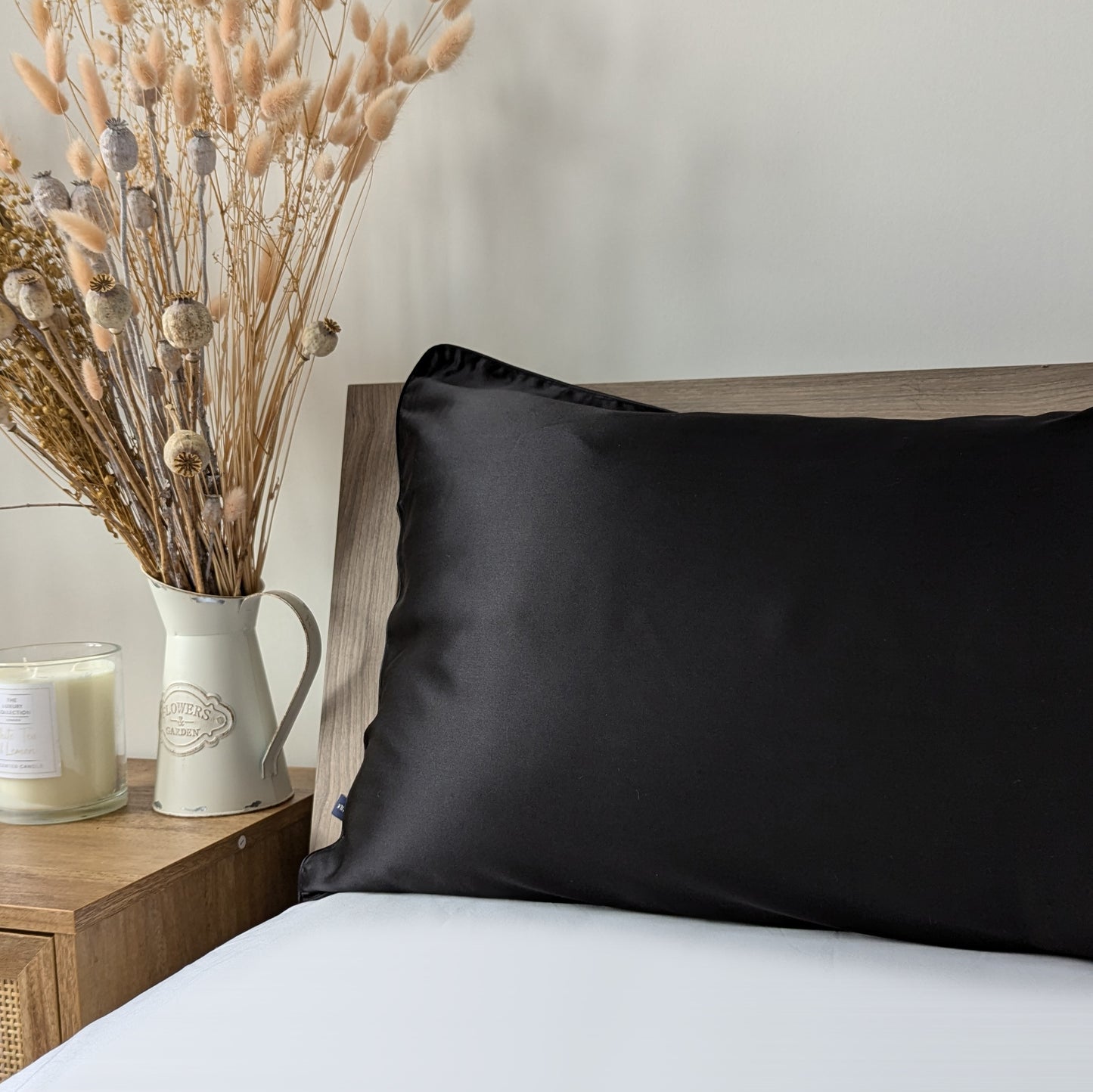 Silk Pillowcase Black