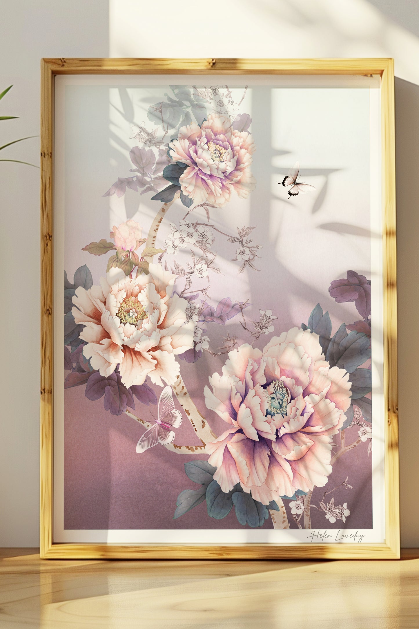 Chinoiserie Flowers Giclée Wall Art