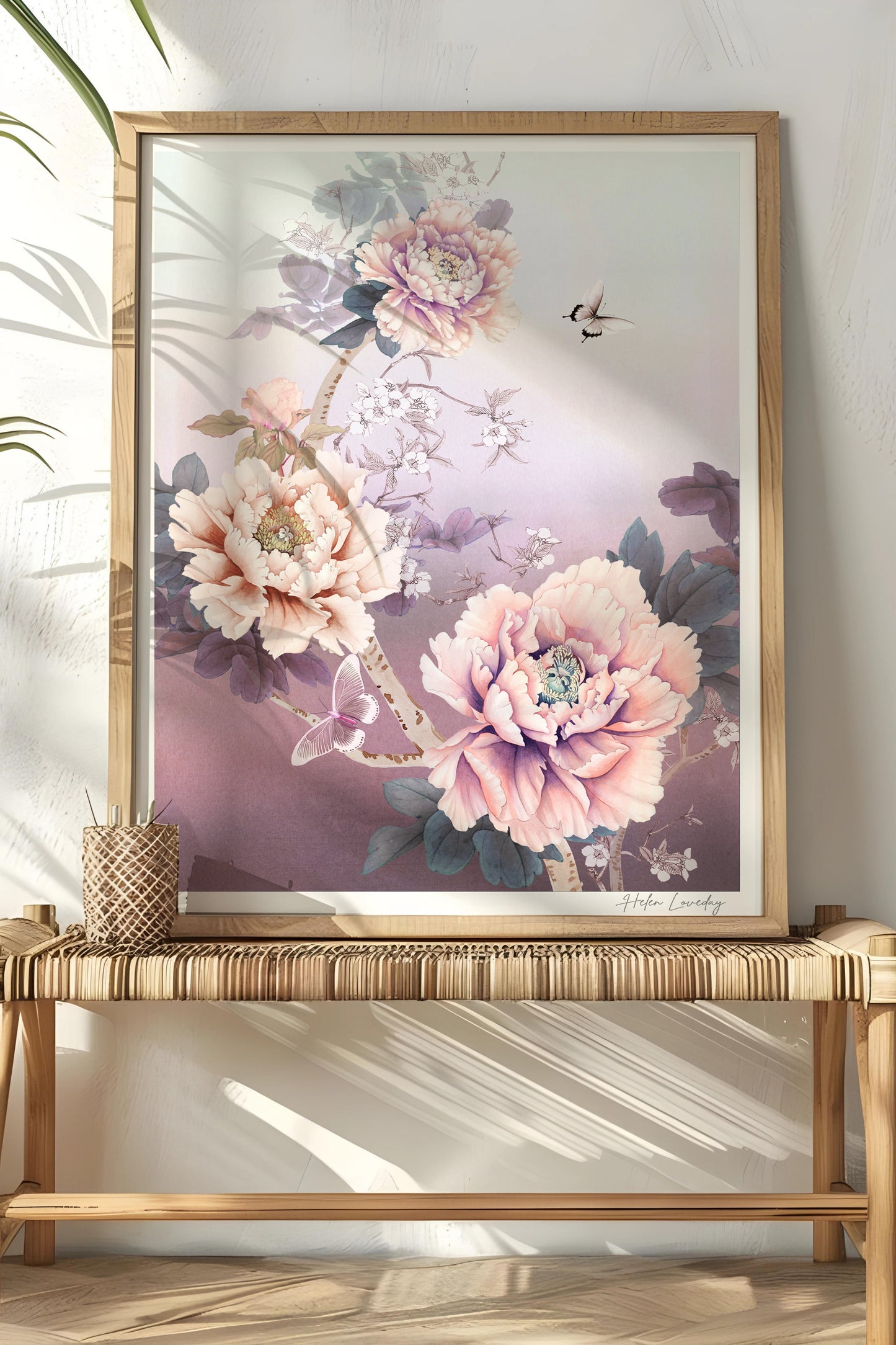 Chinoiserie Flowers Giclée Wall Art