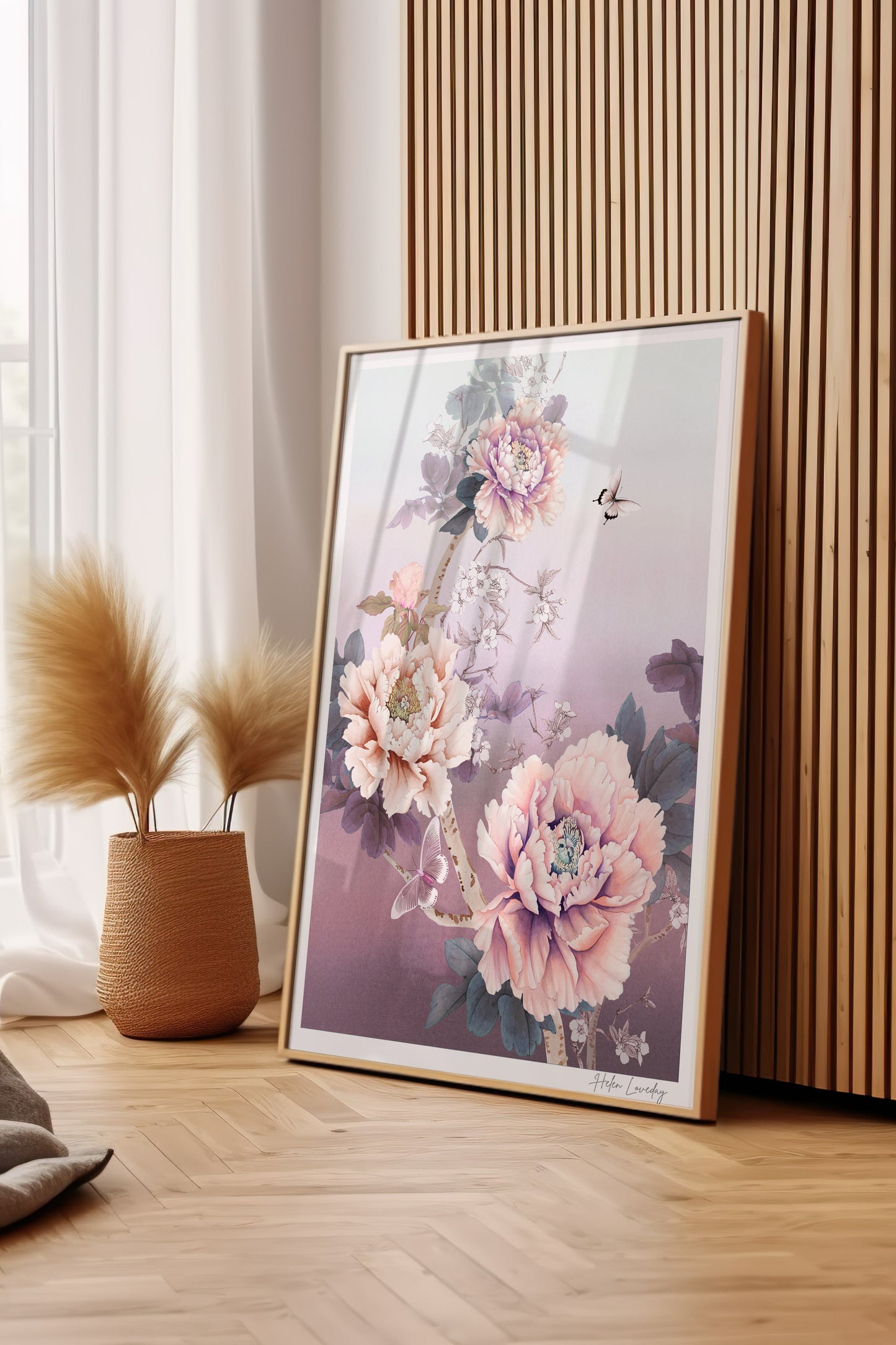 Chinoiserie Flowers Giclée Wall Art