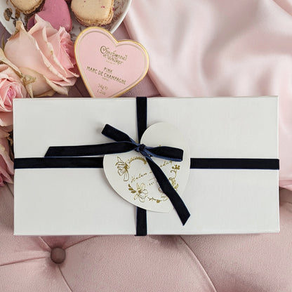 Silk Eye Mask Gift Box | Bridal White