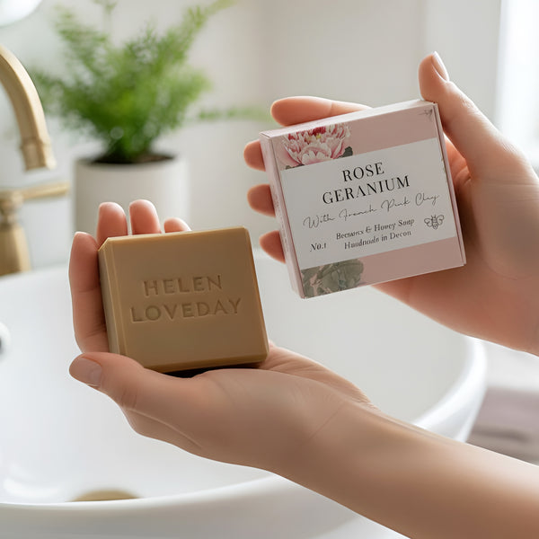 Silk Sleep Gift Set | Luxury Eye Mask, Lip Balm & Soap | Fleur Japonaise Pink