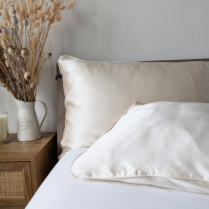Silk Pillowcase Gift Box Cream