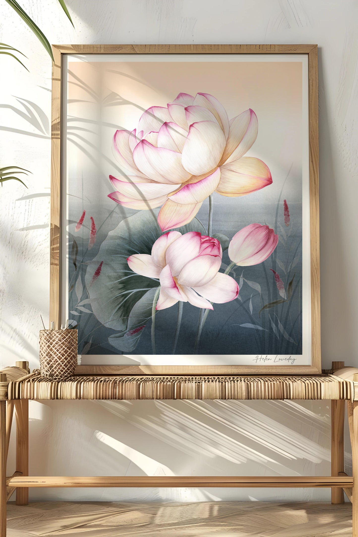 Lotus Flower Giclée Wall Art