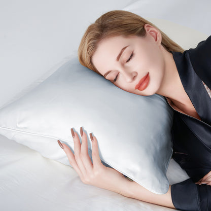 Silk Pillowcase Bridal White