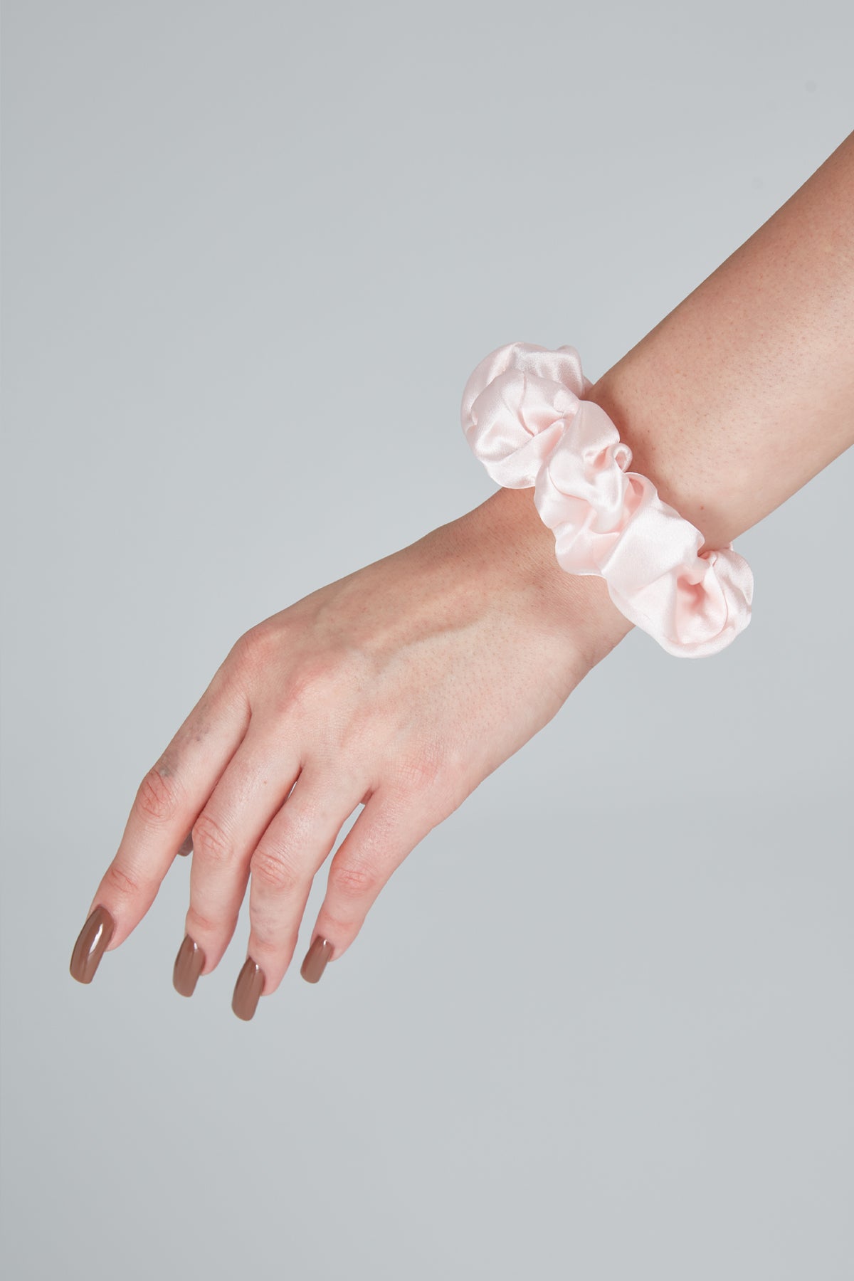 Silk Scrunchie Pink