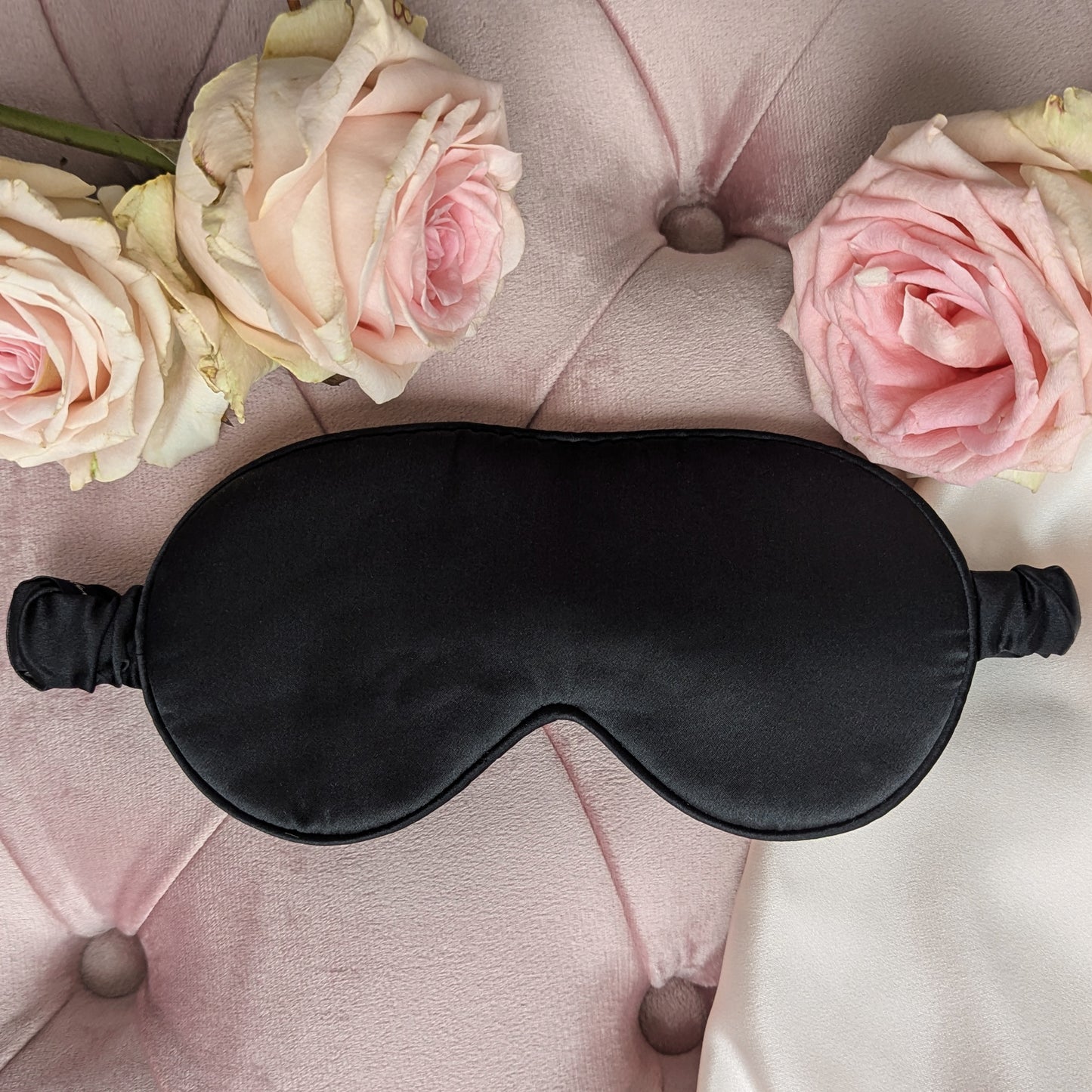 Silk Pillowcase & Eye Mask Giftbox Black