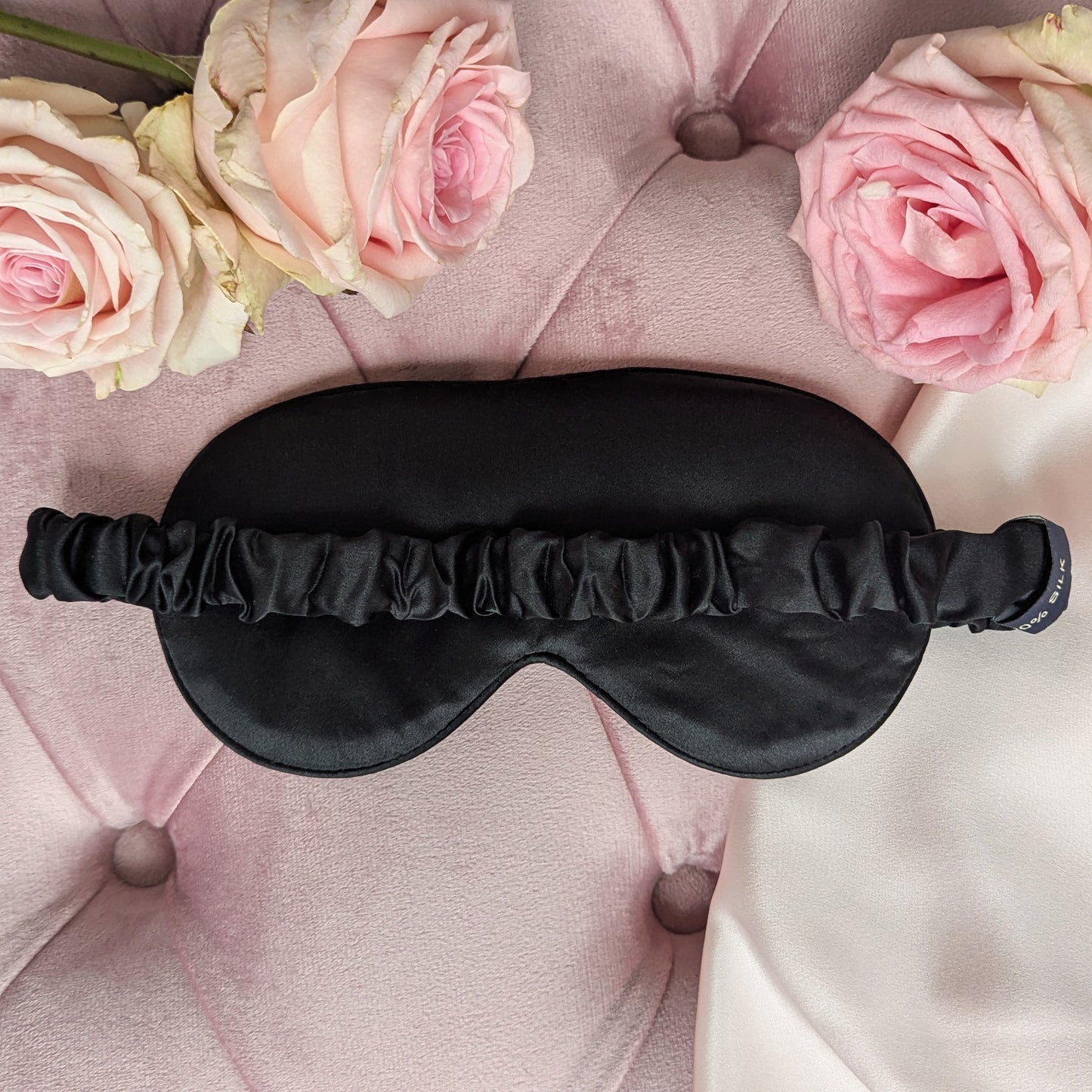 Silk Pillowcase & Eye Mask Giftbox Black