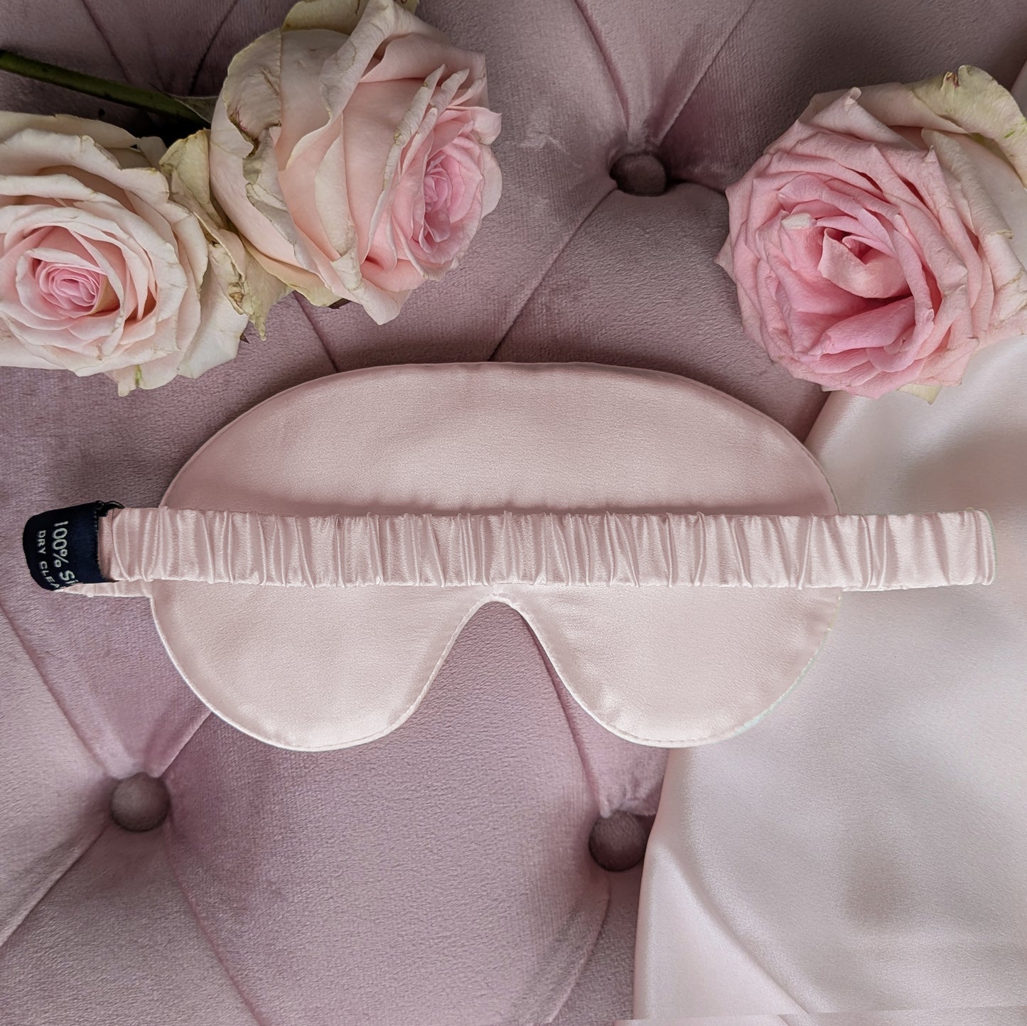 Silk Pillowcase & Eye Mask Giftbox Pink