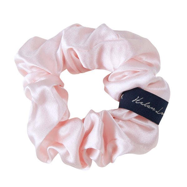 Silk Scrunchie Pink