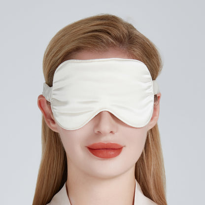 Silk Eye Mask Gift Box | Cream