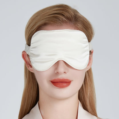 Silk Pillowcase & Eye Mask Giftbox Cream