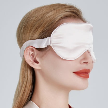 Silk Eye Mask Gift Box Pink
