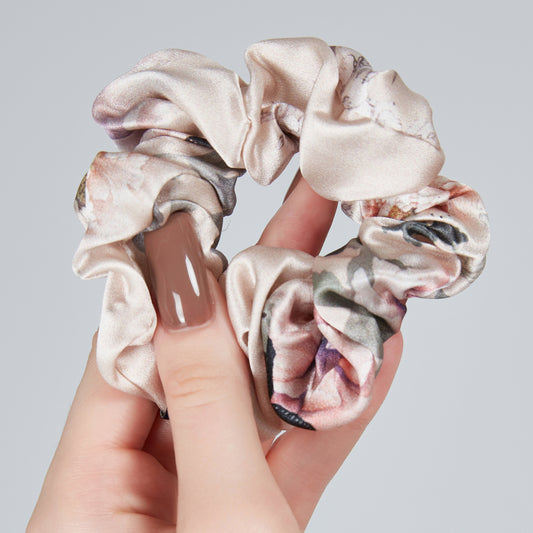 Silk Scrunchie Pink | Fleur Japonaise